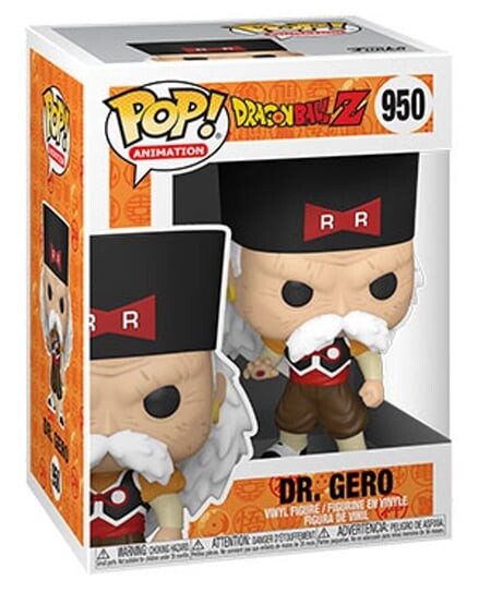 

Funko POP! Аниме, коллекционная фигурка, Dragonball Z, Dr. Геро
