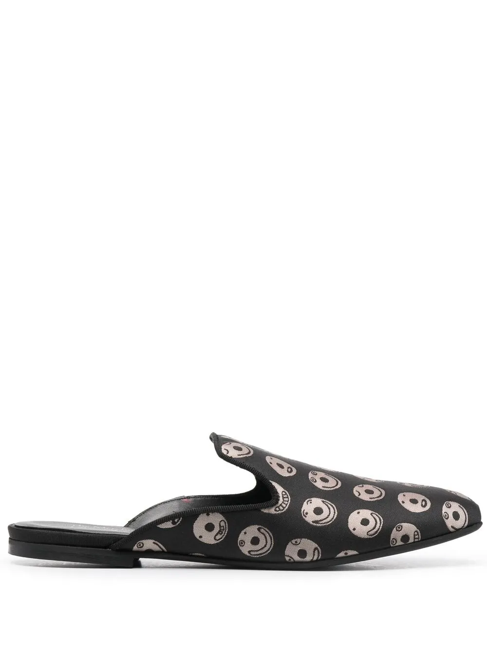 Мюли Emoji из коллаборации с The Merchant of Florence 10 CORSO COMO, черный