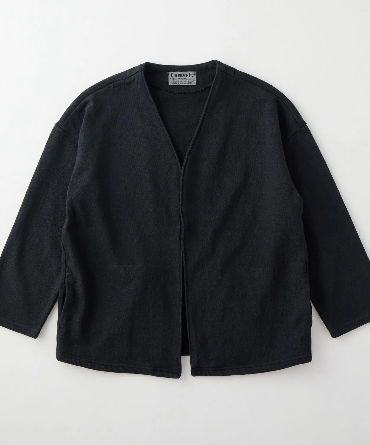 Куртка Cotton Nocoller Jacket, бренд CHERMEL, хлопок 100%, цвет чёрный