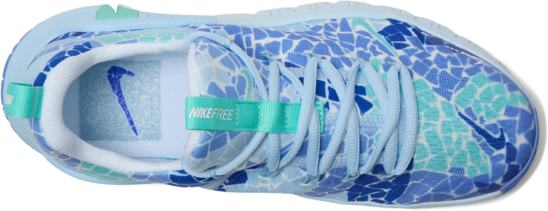 Кроссовки Nike Metcon 6 Amplified, цвет Ice Blue/White/Royal Pulse/Racer Blue/Hyper Turquoise — фото 2