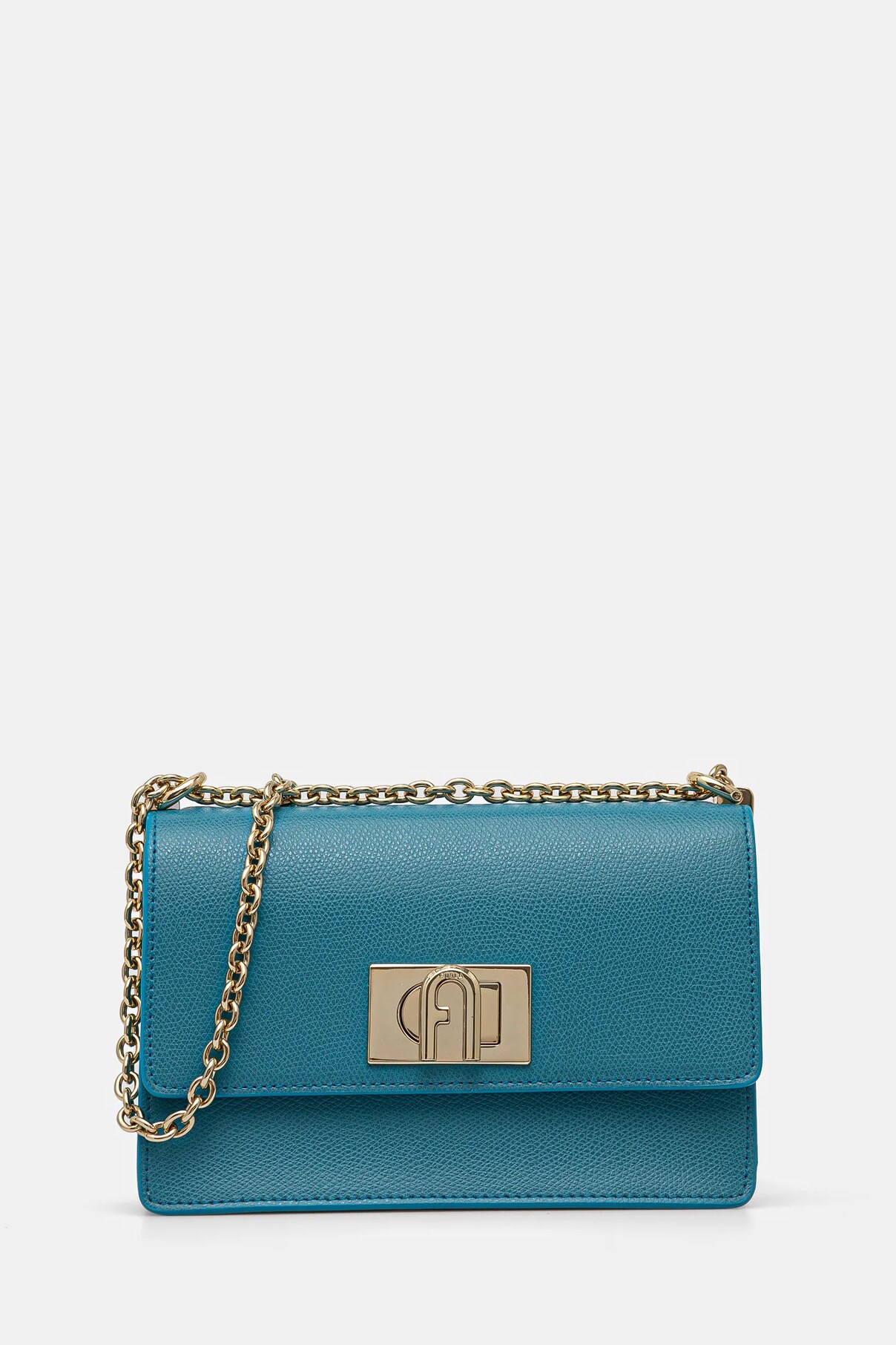 

Сумка из кожи Furla, синий
