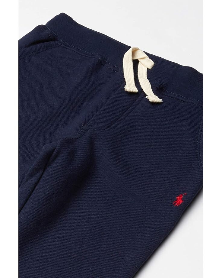 Брюки Polo Ralph Lauren Kids Cotton Blend Fleece Joggers, цвет Cruise Navy — фото 3