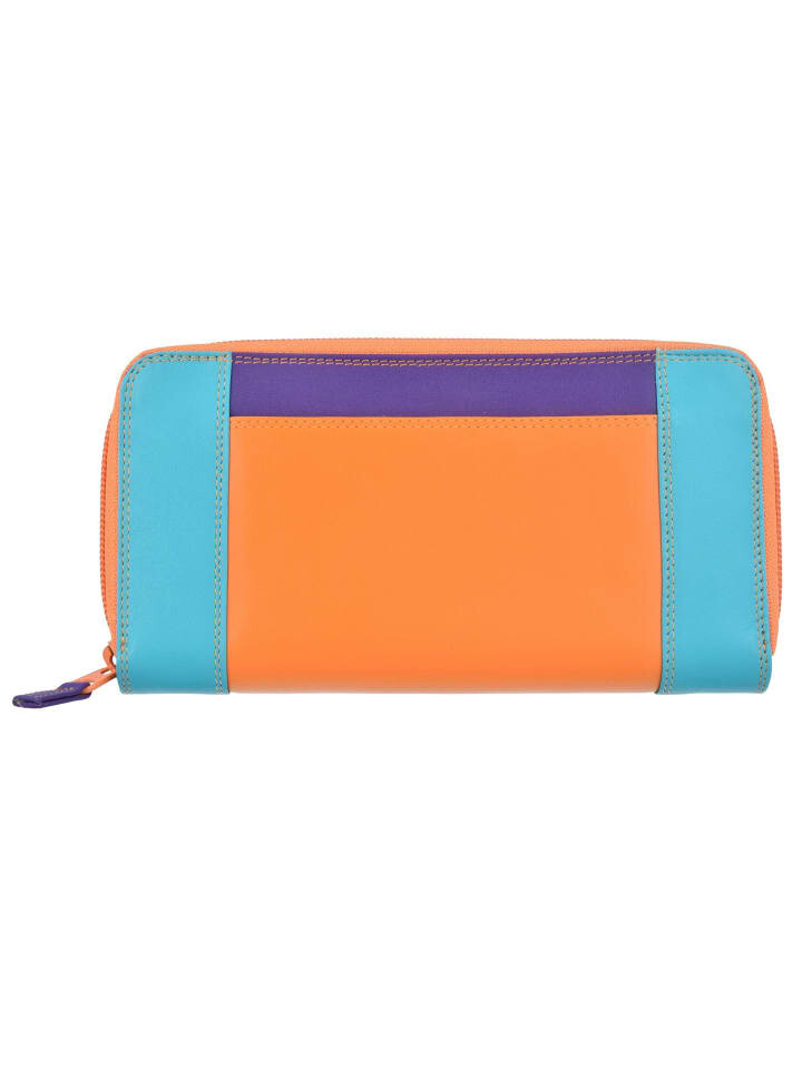 

Кошелек MYWALIT Zip Around Purse II Leder 19 cm, цвет copacabana