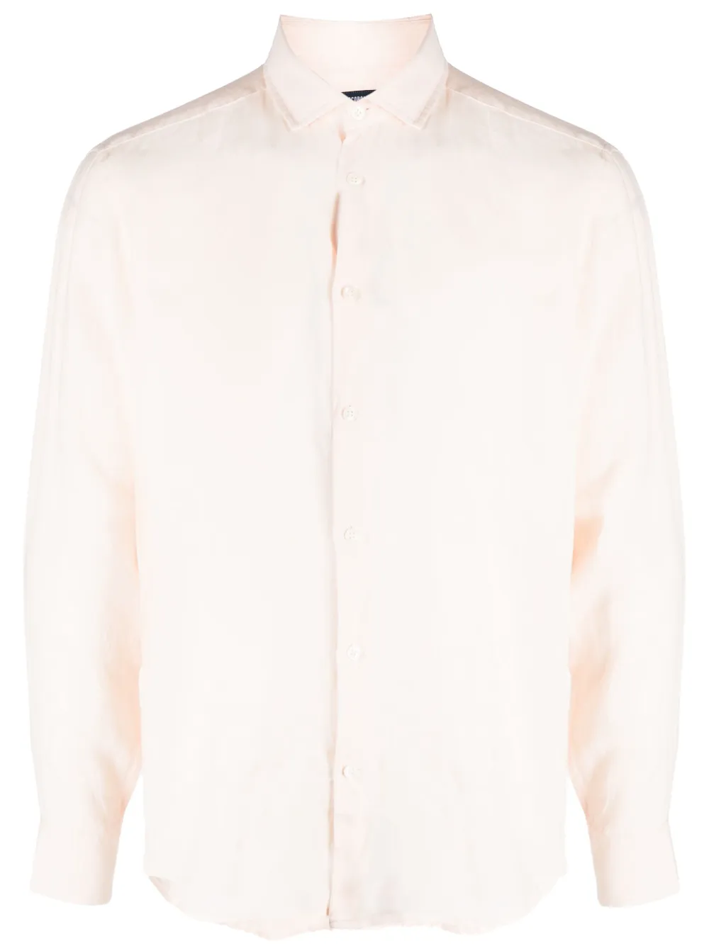 

Льняная рубашка с длинными рукавами Frescobol Carioca, розовый