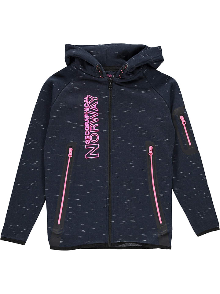 

Спортивная куртка Geographical Norway Sweatjacke Getincelle, темно-синий