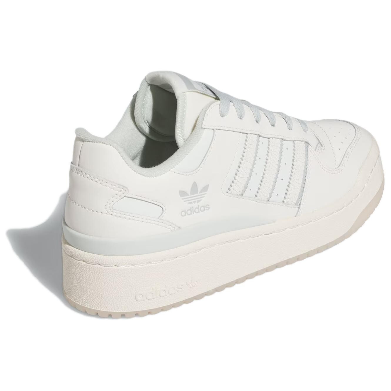 Женская обувь для скейтбординга adidas originals FORUM, White/Blue — фото 4
