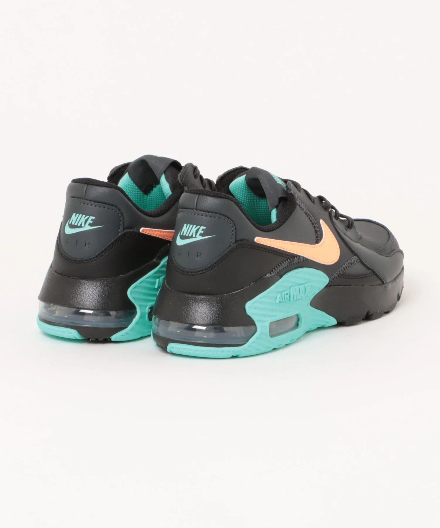 Мужские кожаные кроссовки Nike Air Max Excee чёрные — фото 2