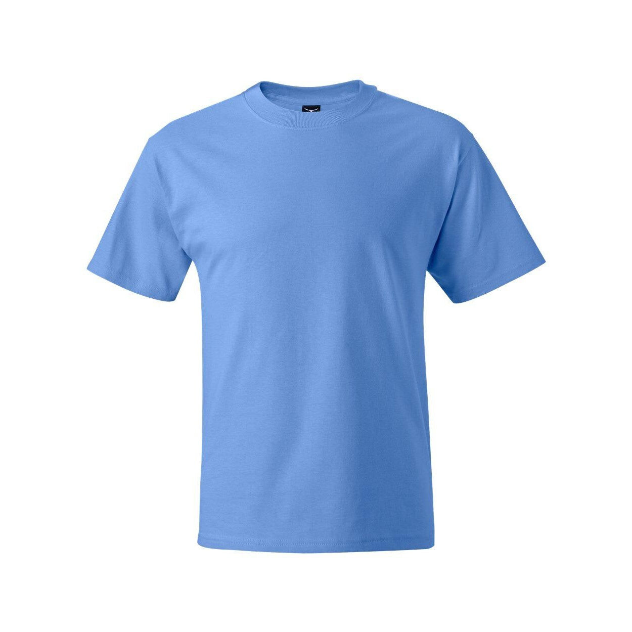 

Футболка Hanes Beefy-T, цвет Carolina Blue