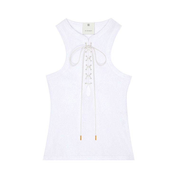 

Топ Givenchy Slim Fit Tank Top, White
