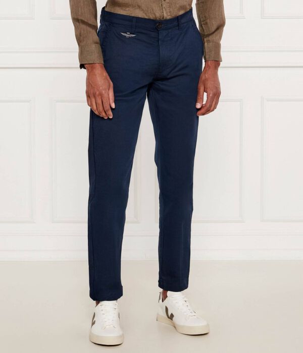 

Брюки чинос Regular fit Aeronautica Militare, синий