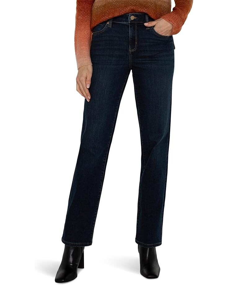 

Джинсы Liverpool Los Angeles Kennedy Straight Mid Rise Eco Stretch Denim in San Dimas, цвет San Dimas