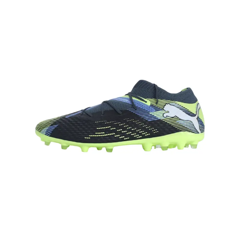 PUMA Футбольные бутсы FUTURE 7 PRO унисекс, черно-зеленые