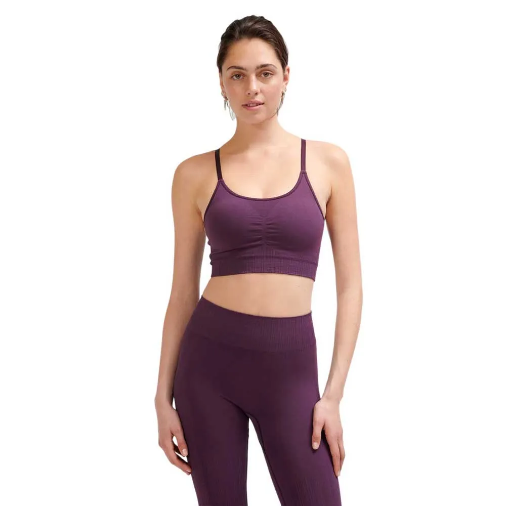 

Спортивный топ Hummel MT Define Padded seamless, фиолетовый