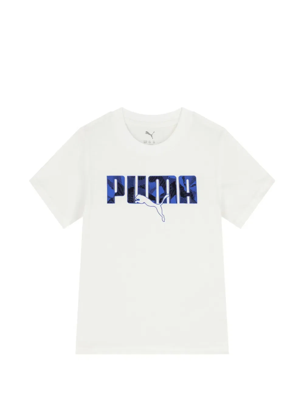 Футболка с логотипом Puma Kids, белый