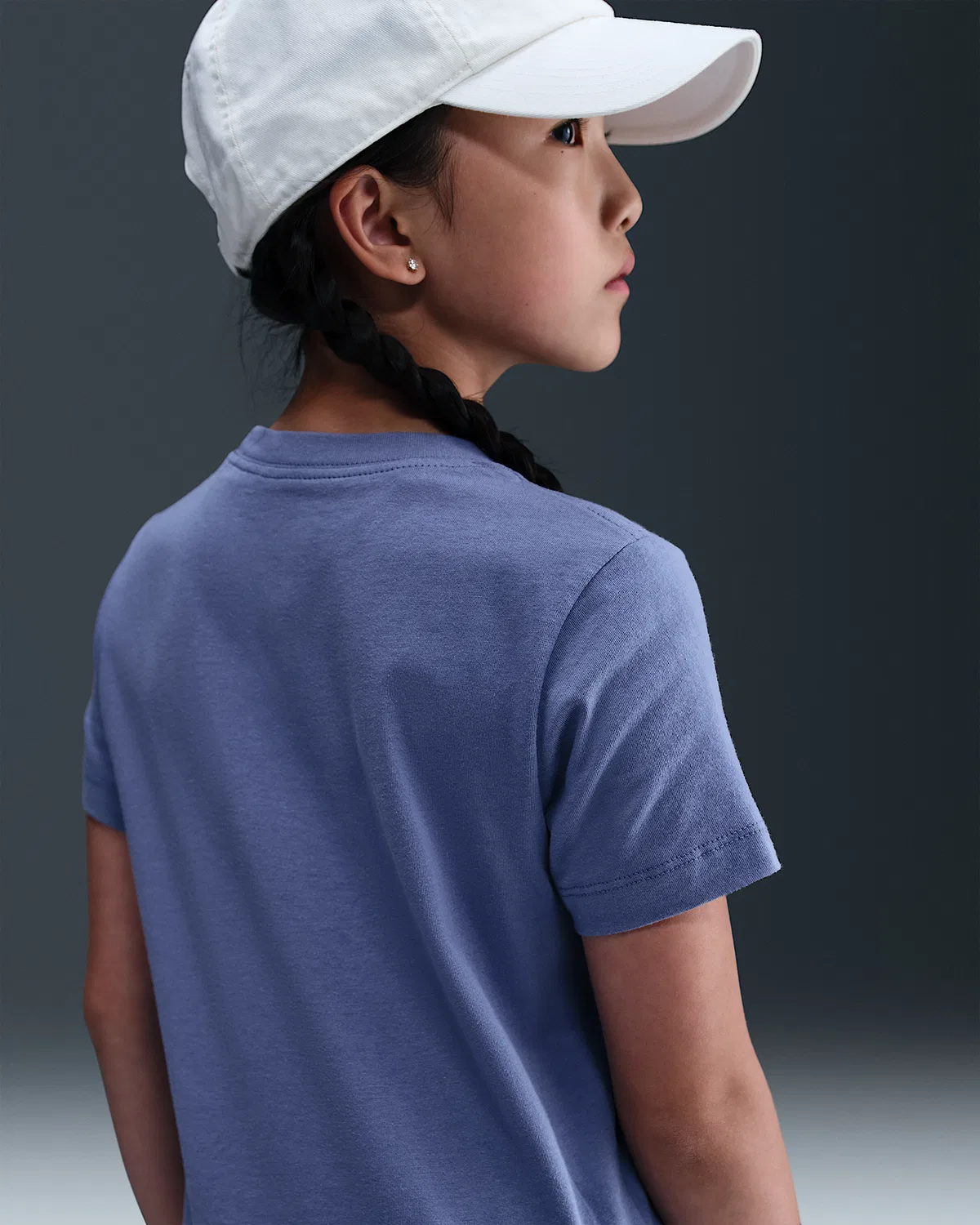 Детская футболка Nike Sportswear, World Indigo — фото 2