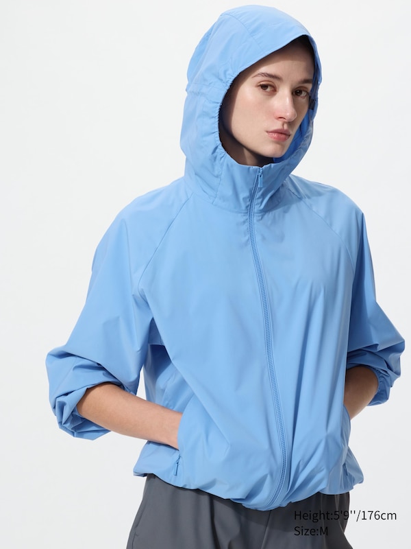 Компактная парка с защитой от УФ Uniqlo, 63 blue — фото 3