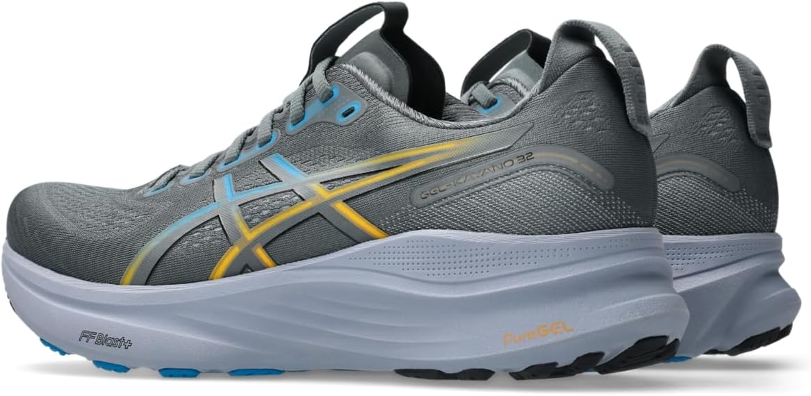 Мужские кроссовки для бега ASICS Gel-Kayano 32, синий/серый/стальной — фото 3