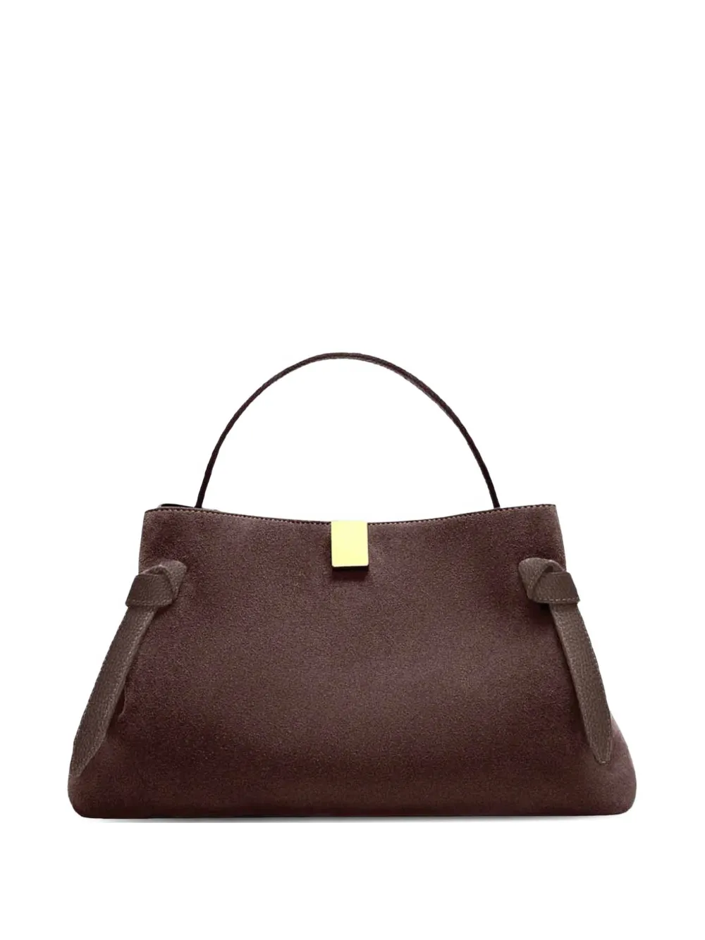 

Сумка-тоут из замши Gyoza Yuzefi, коричневый