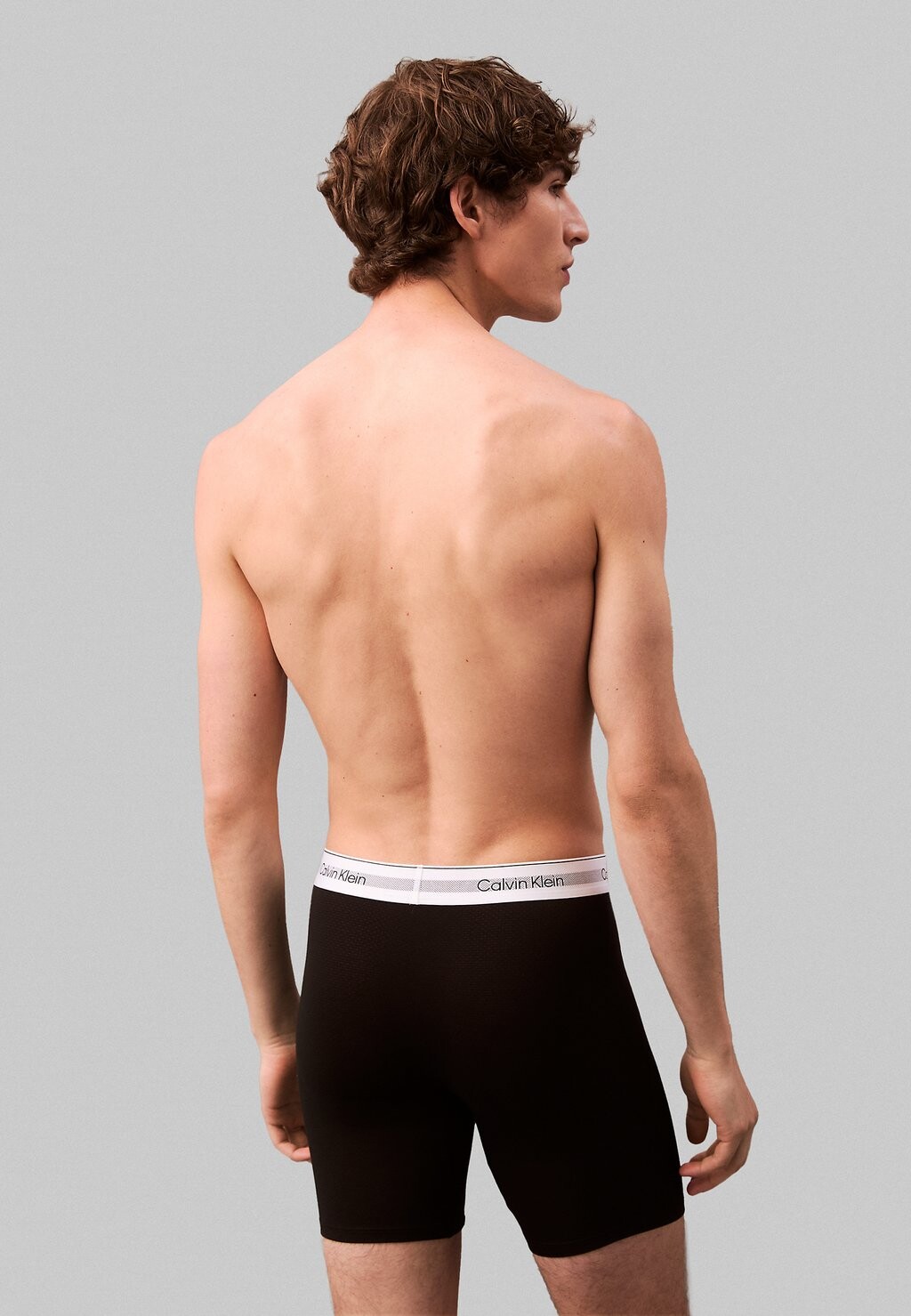 

Трусы 3 PACK LONG BOXER Calvin Klein, черный