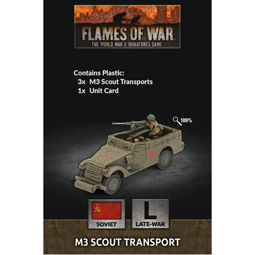 

Фигурки Flames Of War: M3 Scout Transport (X3)