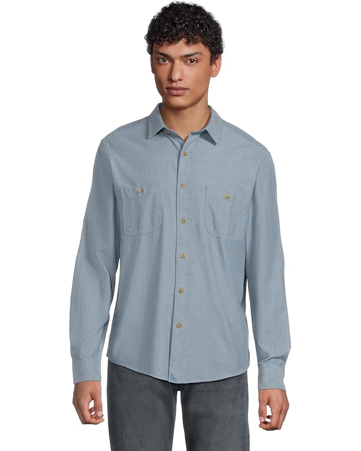 

Мужская фланелевая рубашка UNTUCKit Long Sleeve Hemsworth, Sea Blue