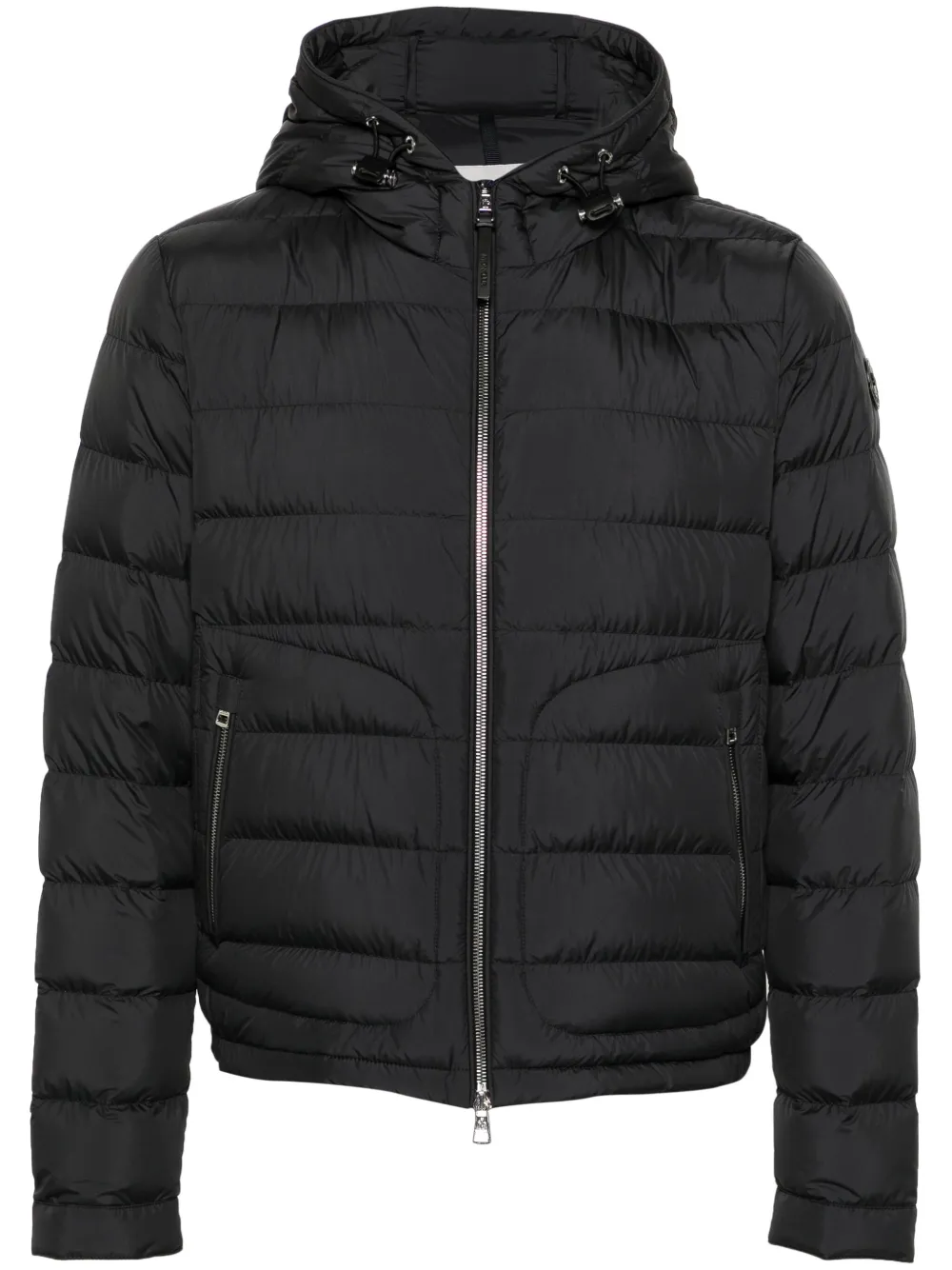 

Пуховик Sestriere с капюшоном MONCLER, черный
