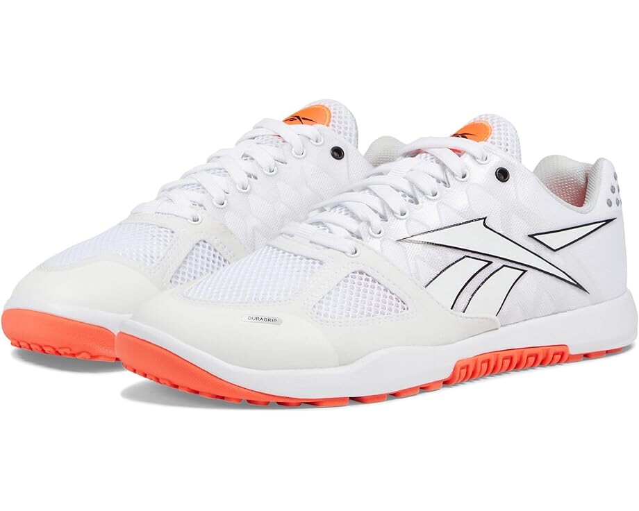 

Кроссовки Reebok Nano 2.0, цвет White/Orange Flare/Black