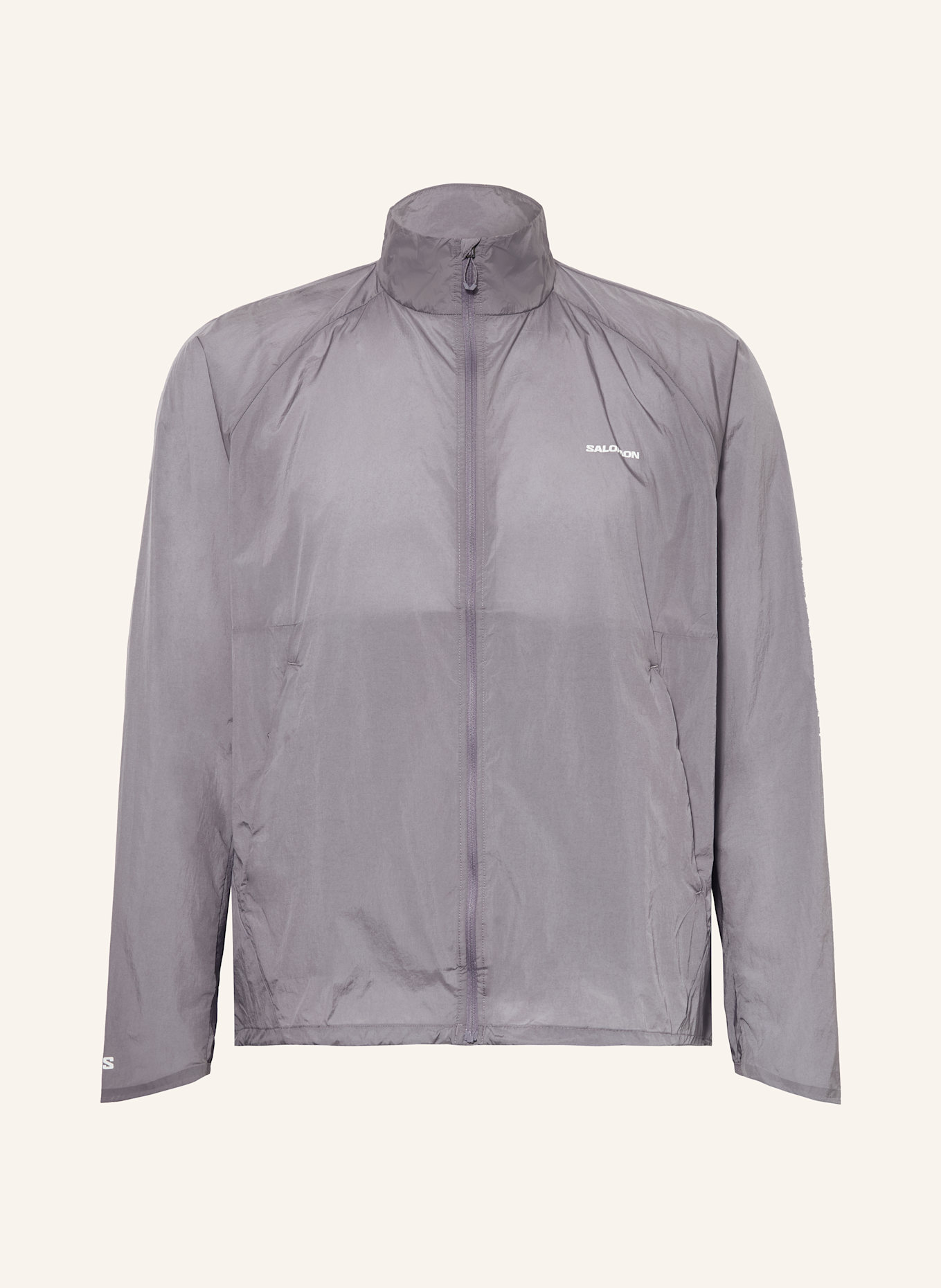 

Куртка для бега Shakeout Fly Salomon, серый