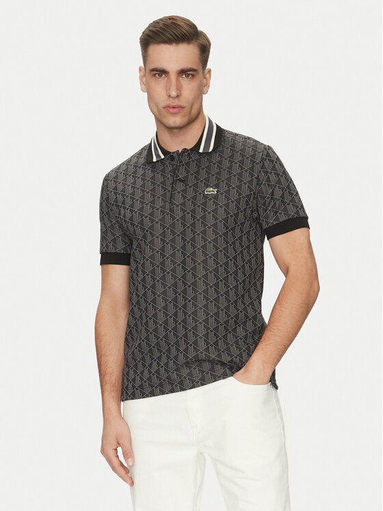 

Поло regular fit DH1417 Lacoste, чёрный