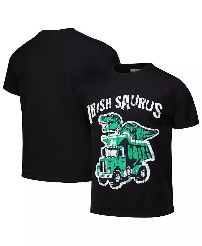 

Футболка с изображением грузовика-динозавра Notre Dame Fighting Irish для больших мальчиков и девочек Comfortwash
