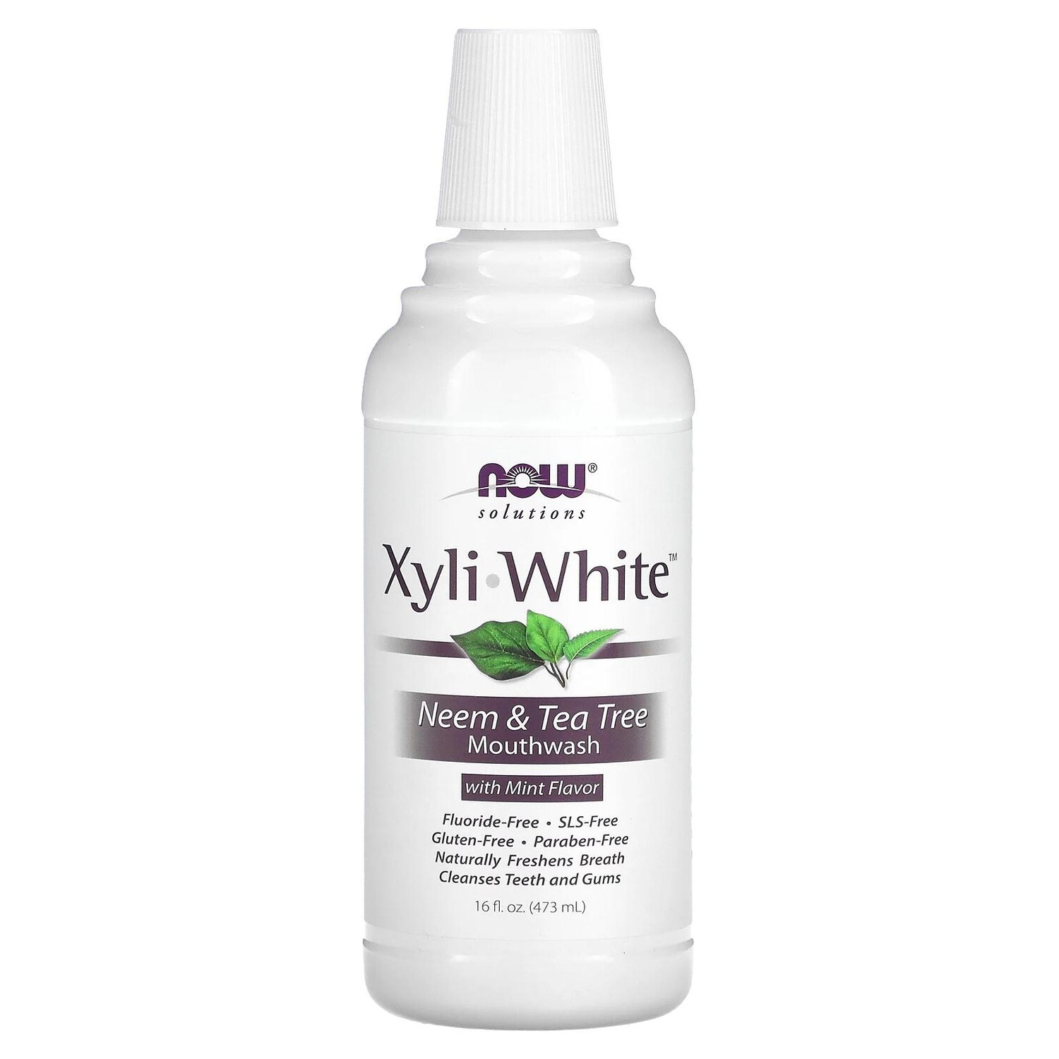 

Now Foods Xyliwhite Mouthwash Neem & Tea Tree 16oz