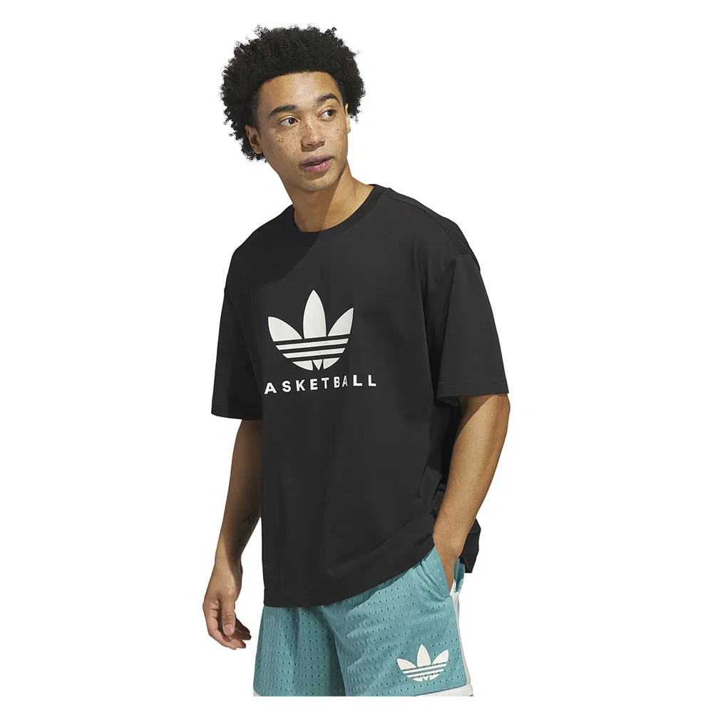 

Футболка с коротким рукавом adidas Originals Originals Basketball Courtside, черный