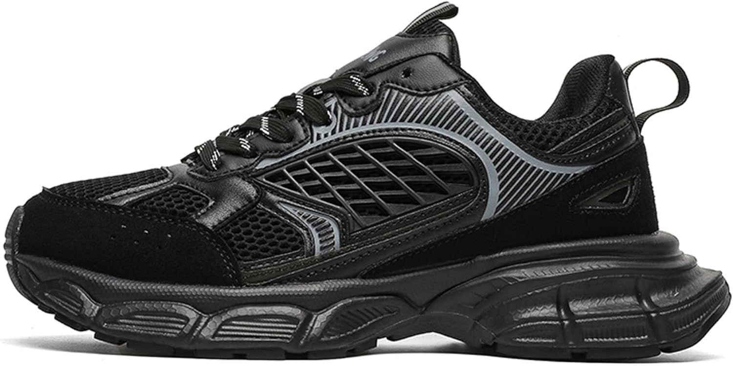 

Мужские износостойкие большие кроссовки для активного отдыха, бега, повседневного ношения, альпинизма, баскетбола и походов Canopycasa, черный