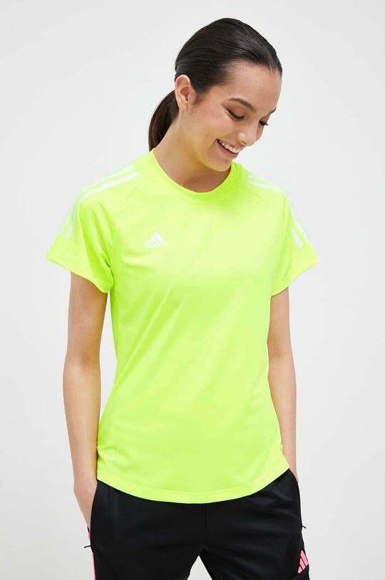 Тренировочная футболка Hilo adidas Performance, зеленый — фото 4