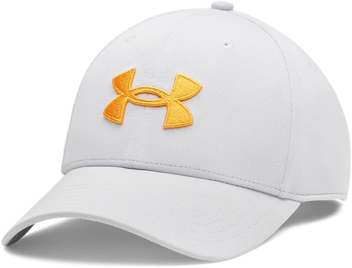 

Under Armour мужская кепка Blitzing Cap Stretch Fit, (014) Halo Gray/Squad Orange