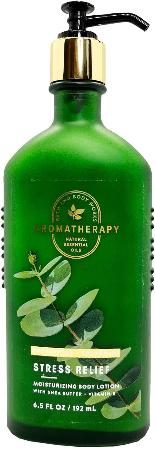 Лосьон для тела ароматерапевтический Bath & Body Works Stress Relief Eucalyptus Spearmint, 192 мл