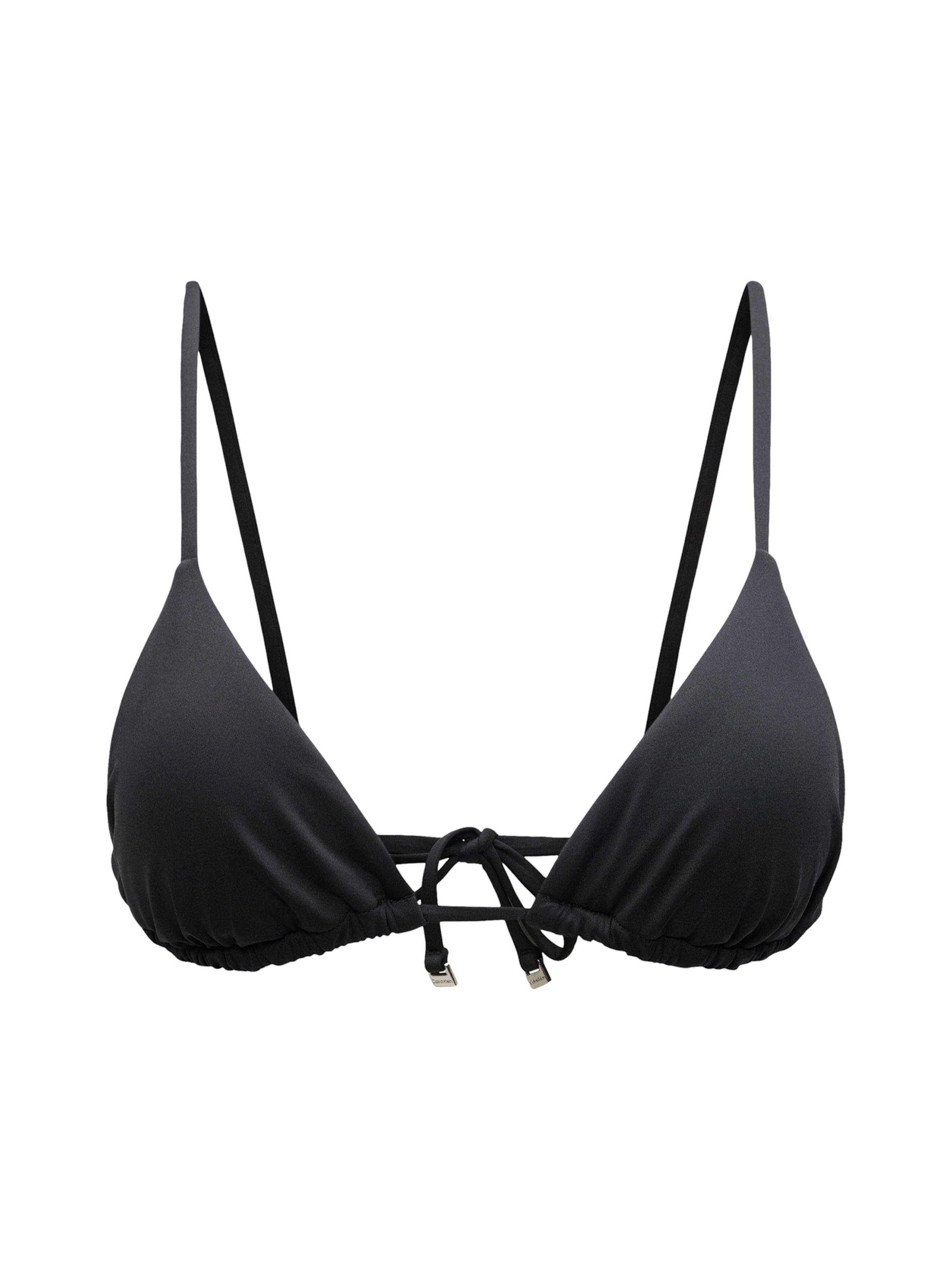 

Calvin Klein Swimwear Топ-бикини Triangle в черном цвете