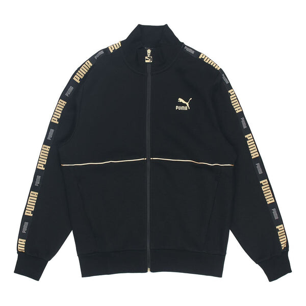 

Куртка luxe logo sports stand collar jacket black Puma, черный
