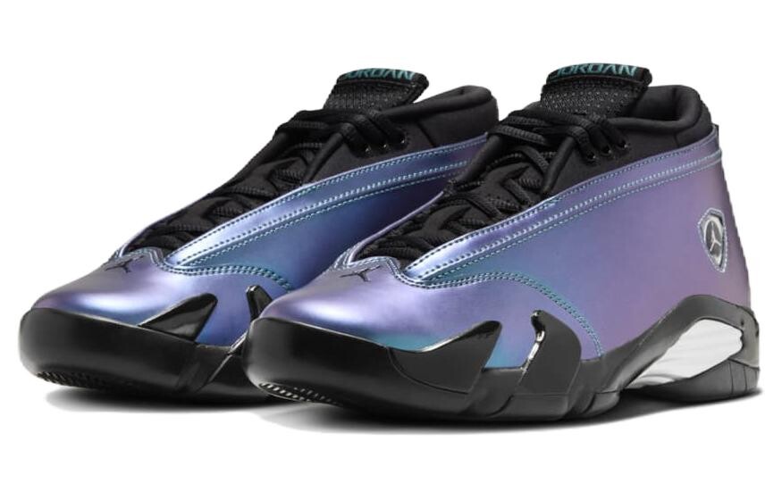 Jordan Air Jordan 14 Vintage Баскетбольные кроссовки женские, Purple — фото 3