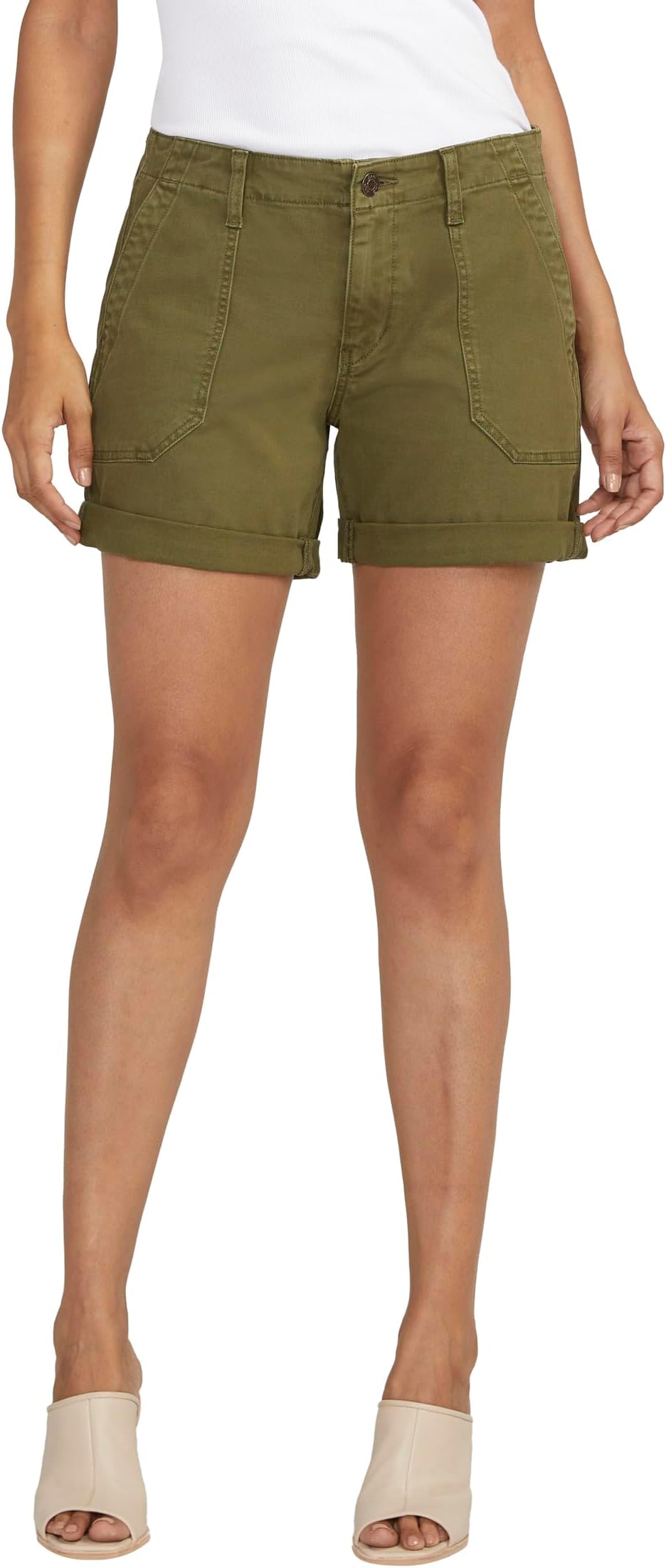 

Шорты Jag Jeans Safari Shorts in Moss, цвет Moss