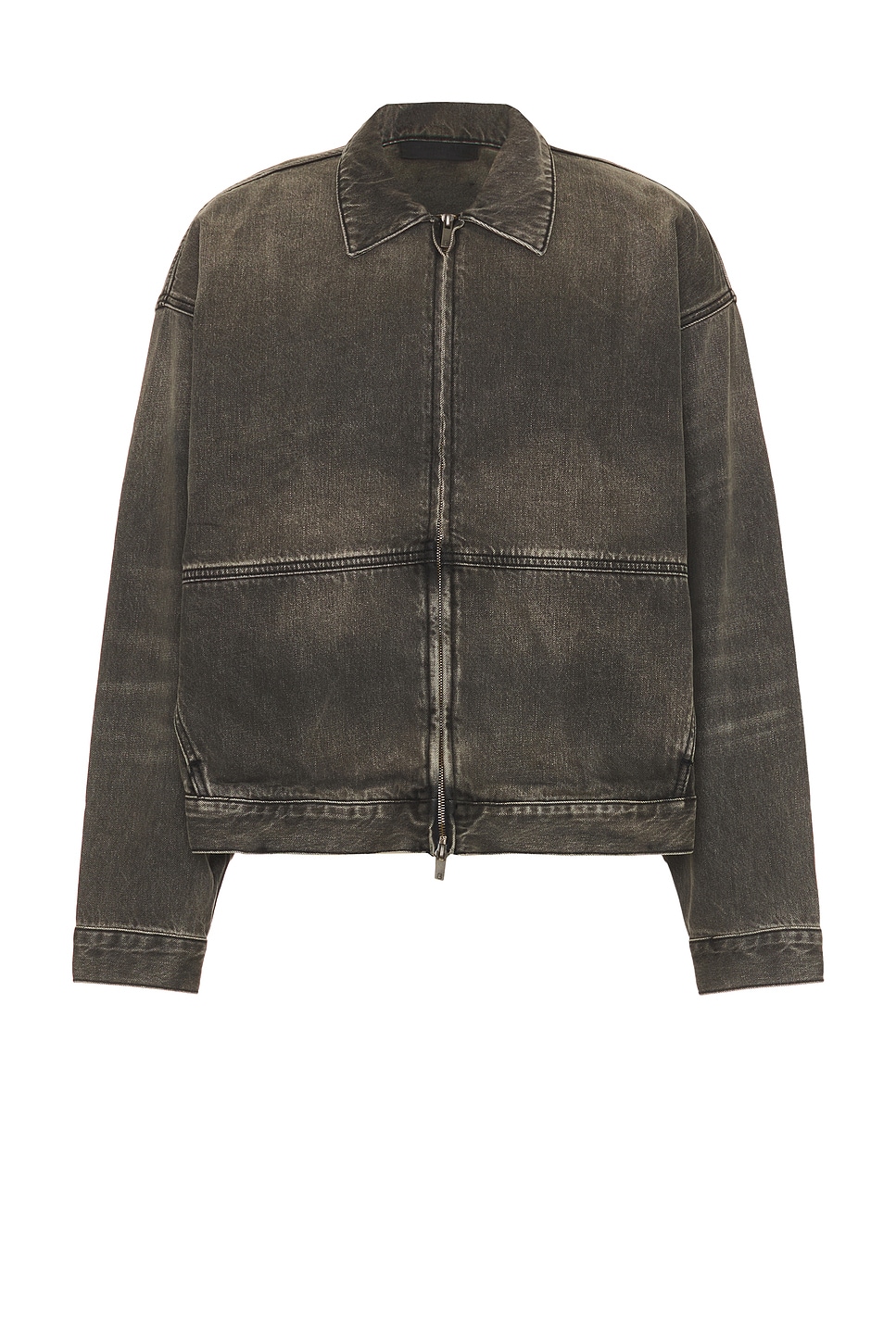

Джинсовая куртка дальнобойщика Fear Of God Essentials, черный