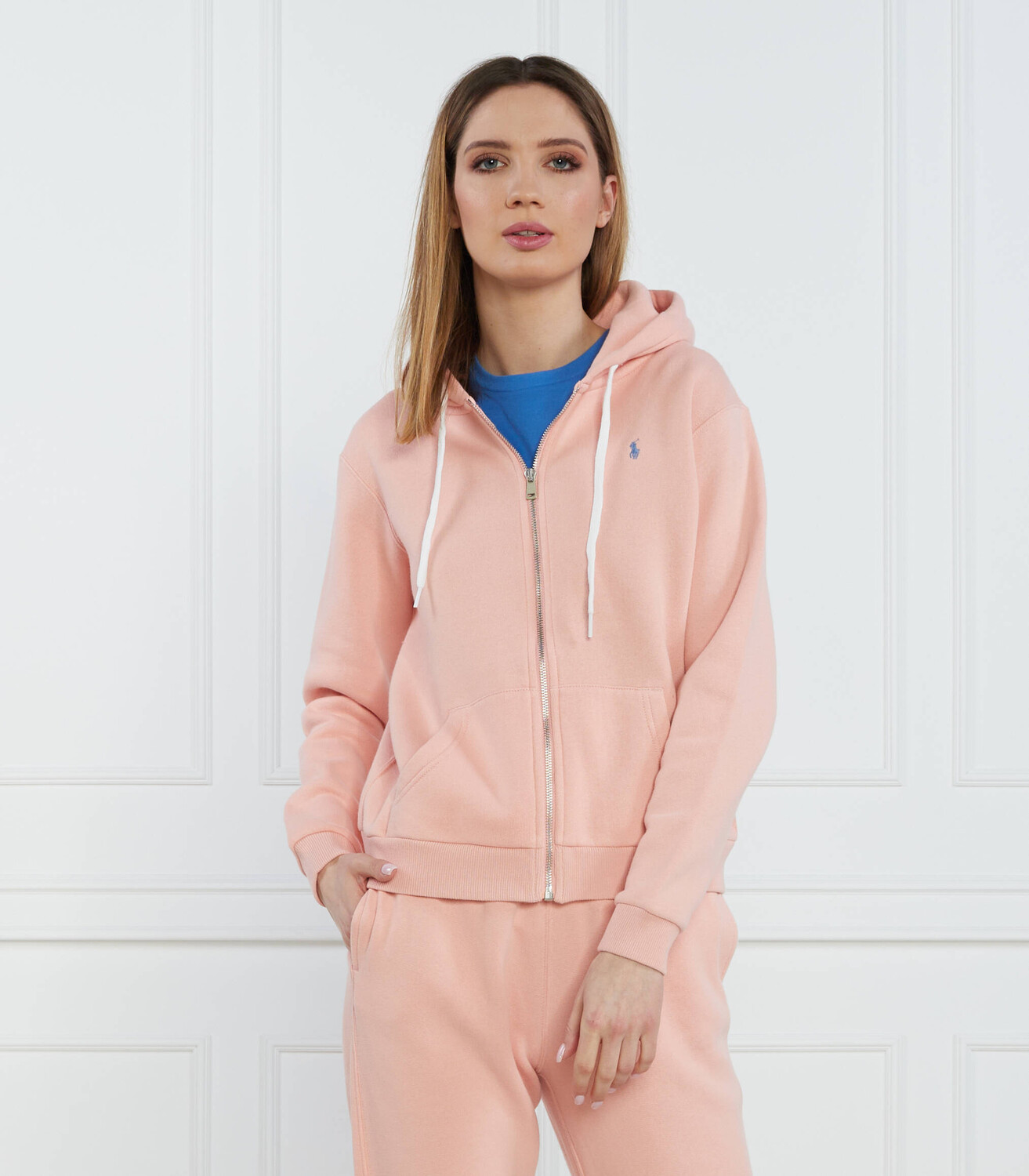 Толстовка POLO RALPH LAUREN Classic fit, цвет pesca — фото 3