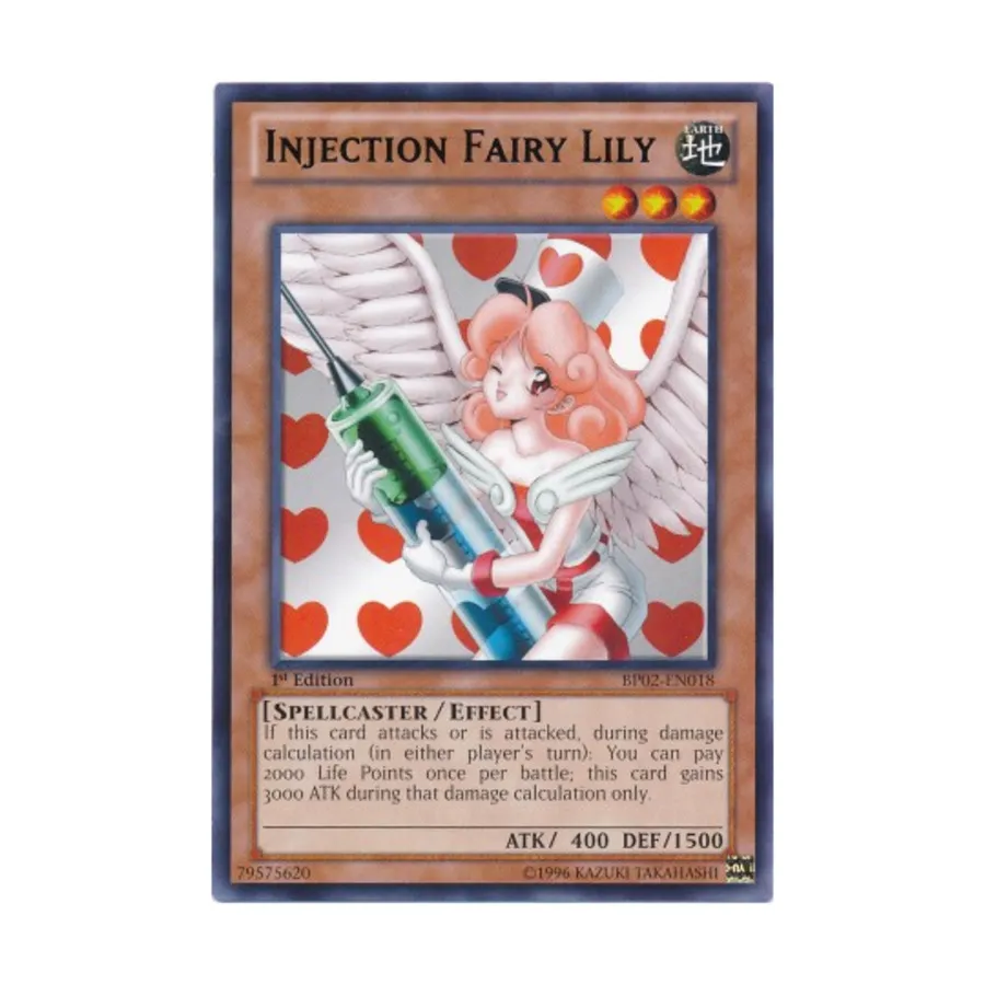 

CCG Инъекционная Фея Лилия (Черная Редкая), Yu-Gi-Oh - Battle Pack 2 - War of the Giants - Singles
