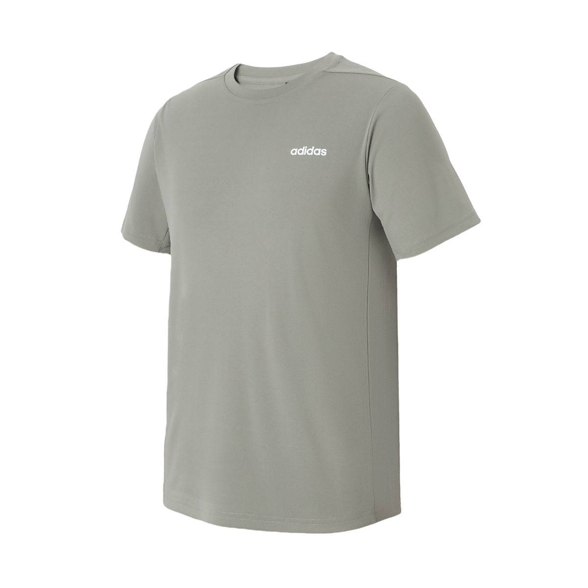 

Adidas Футболка мужская серо-зеленая, Зеленый, Adidas Футболка мужская серо-зеленая