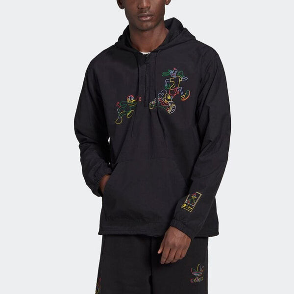 Куртка Adidas Originals x Disney Logo, черный — фото 2