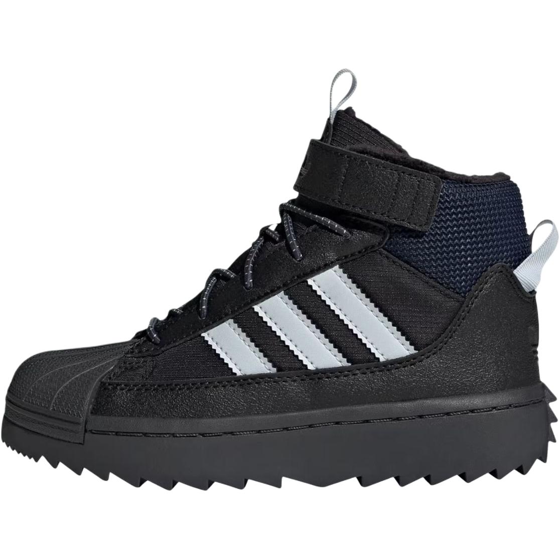 

Adidas Originals Superstar зимние треккинговые кроссовки outdoor black детские