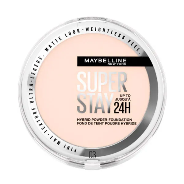 

Гибридная пудра Superstay Híbrido 24H Maybelline New York, 3