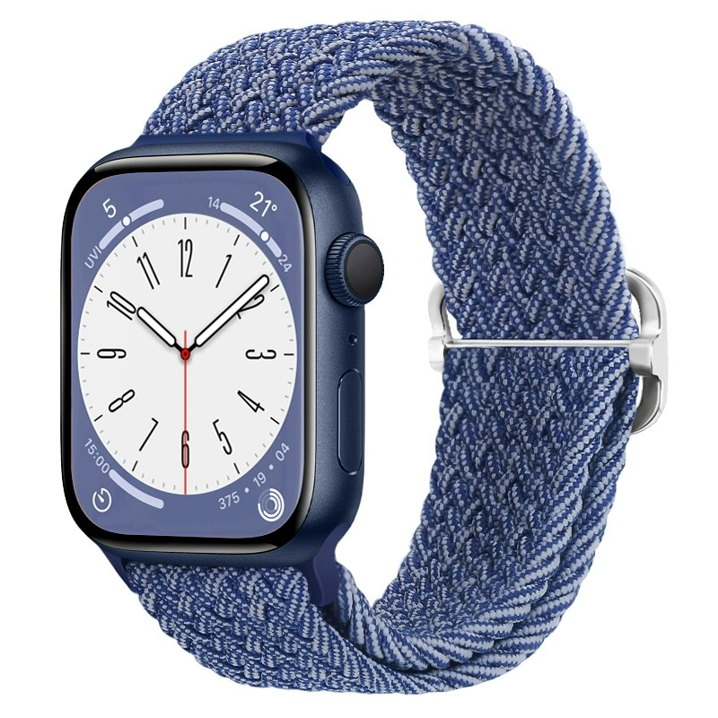 

Biaodaige Часы Strap All Compatibility Nylon Material 120 190mm, Blue & White