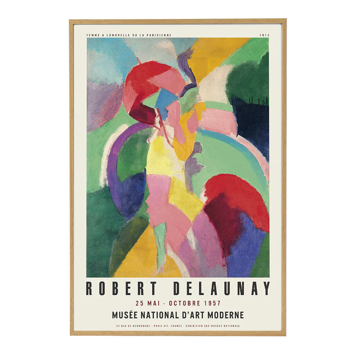 

D'Art Print Mod Delaunay PSTR Studio + Frame Home Office El Corte Inglés