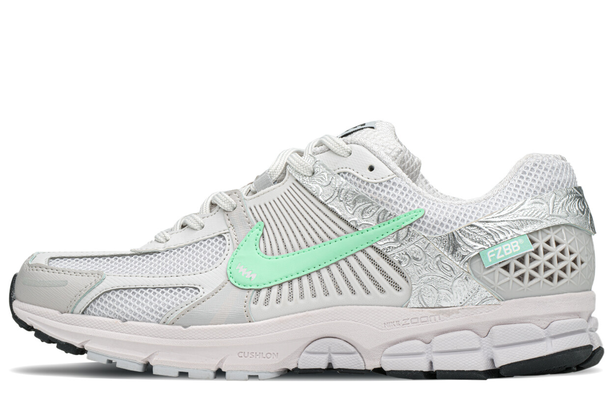 

Кроссовки Air Zoom Vomero 5 унисекс с низким верхом, белые/серые/зеленые Nike